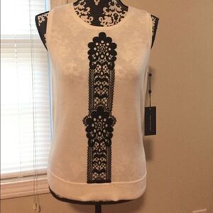 New Tommy Hilfiger white sleeveless top. S/P
